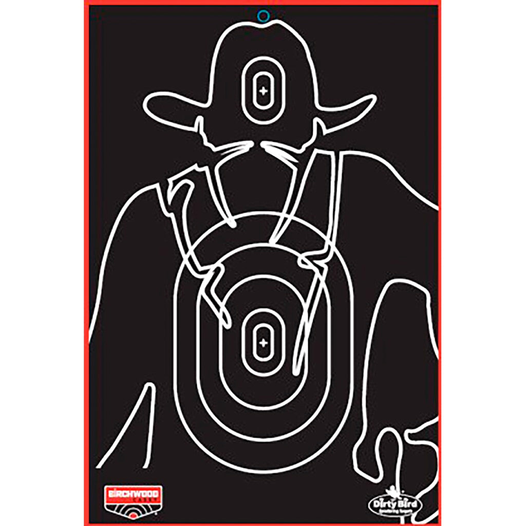 Birchwood Casey Dirty Bird Gunslinger Silhouette 12x18"" 6pk