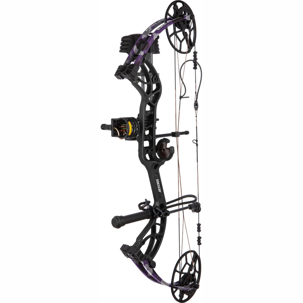 Bear Cruzer G4 RTH Bow Package Black/Fred Bear Twilight 70 lbs. RH