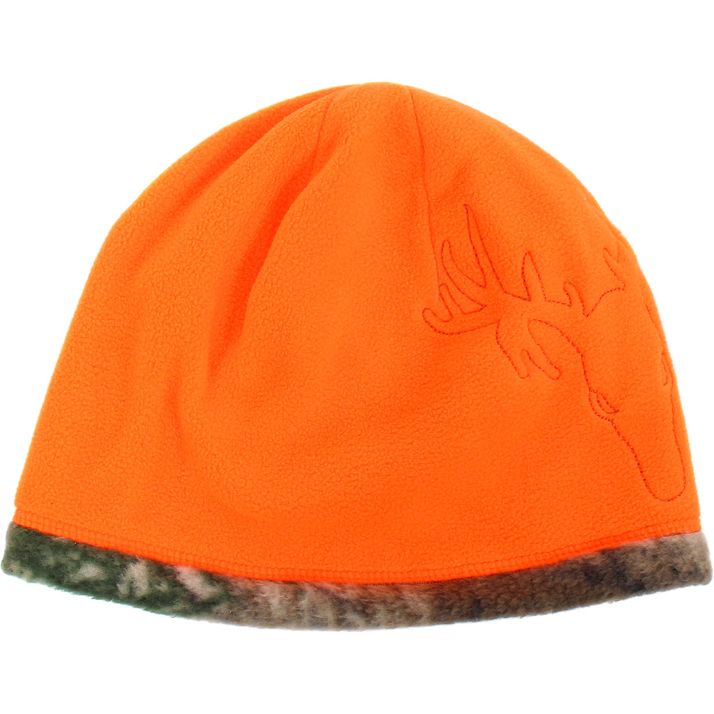 Hot Shot Reversible Fleece Beanie OSFA Blaze/Realtree Edge