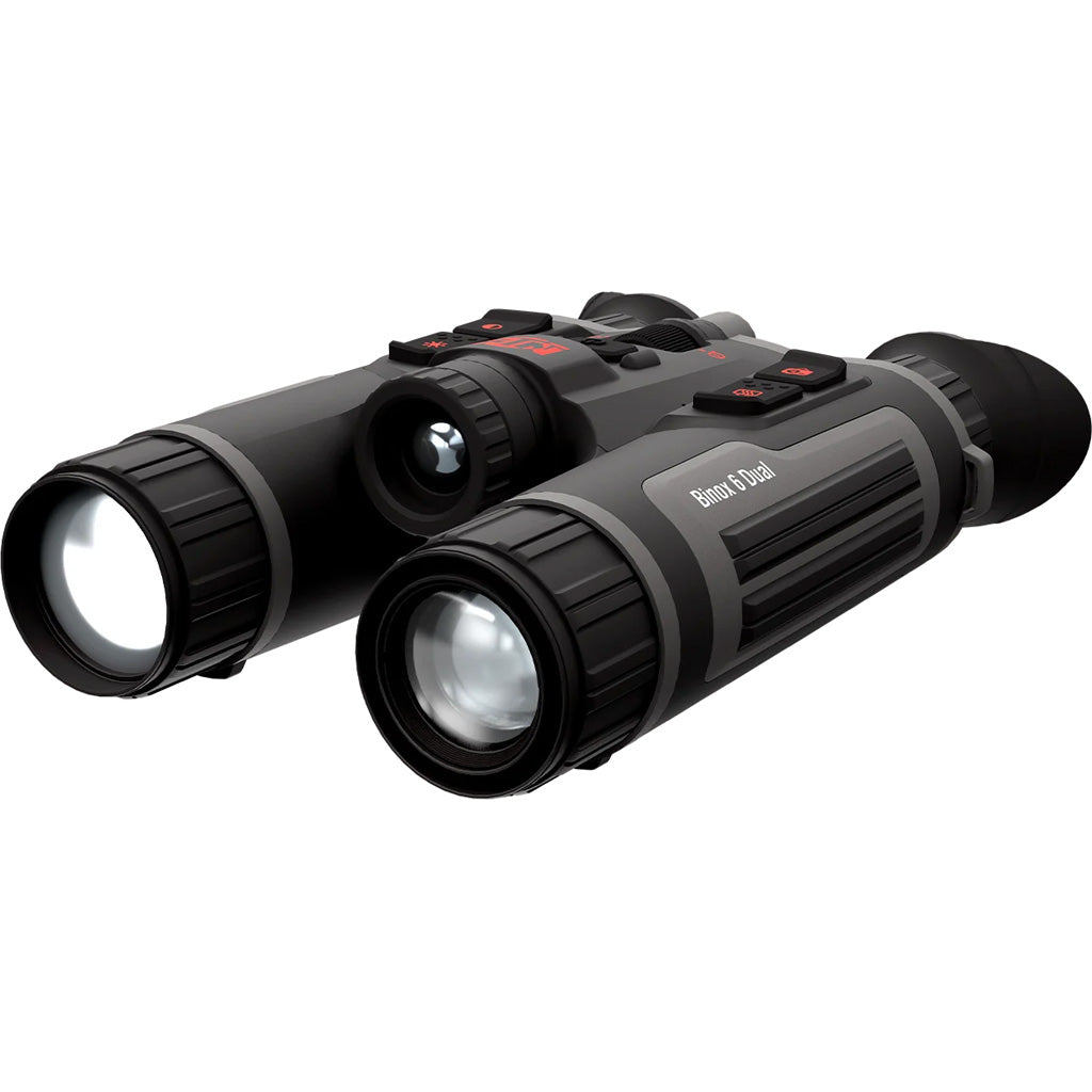 ATN Binox 6 Dual 640 LRF Thermal Binoculars 6-48x, 640X512 BLKw/Day,Night,Twilight 4K UHD &LRF