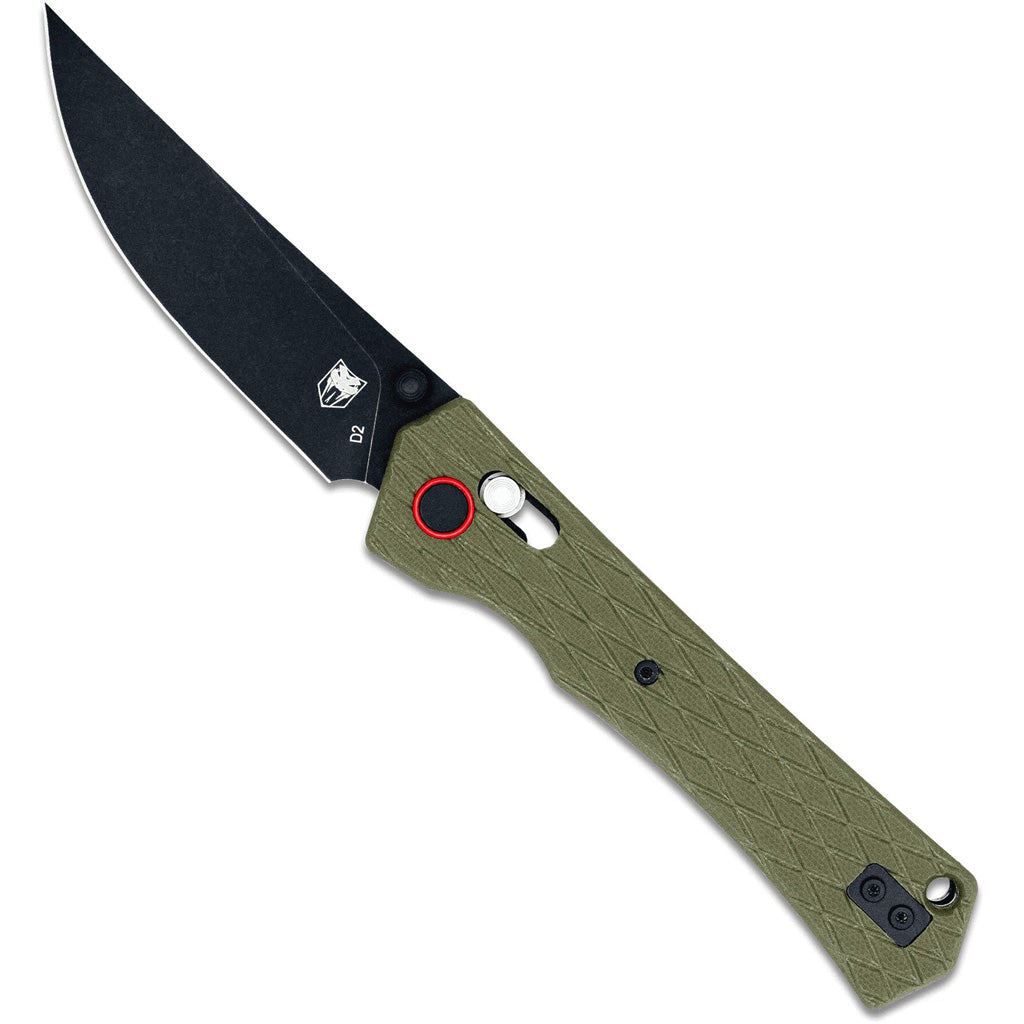 CobraTec Legacy Knife Folding Blade OD Green