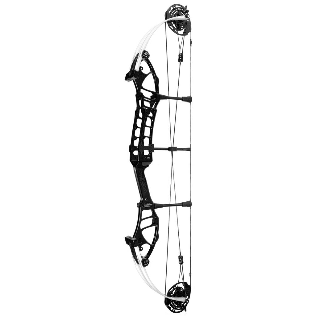 Darton Vegas E-T Bow Matte Black 50-60 lbs. RH White Limbs