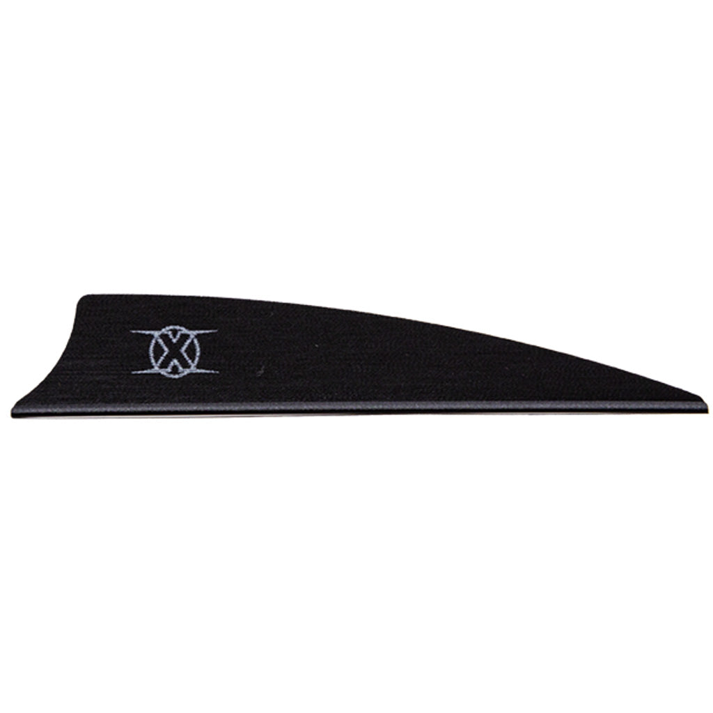 Bohning X Vanes Shield Cut 3 in. Black 36 pk.
