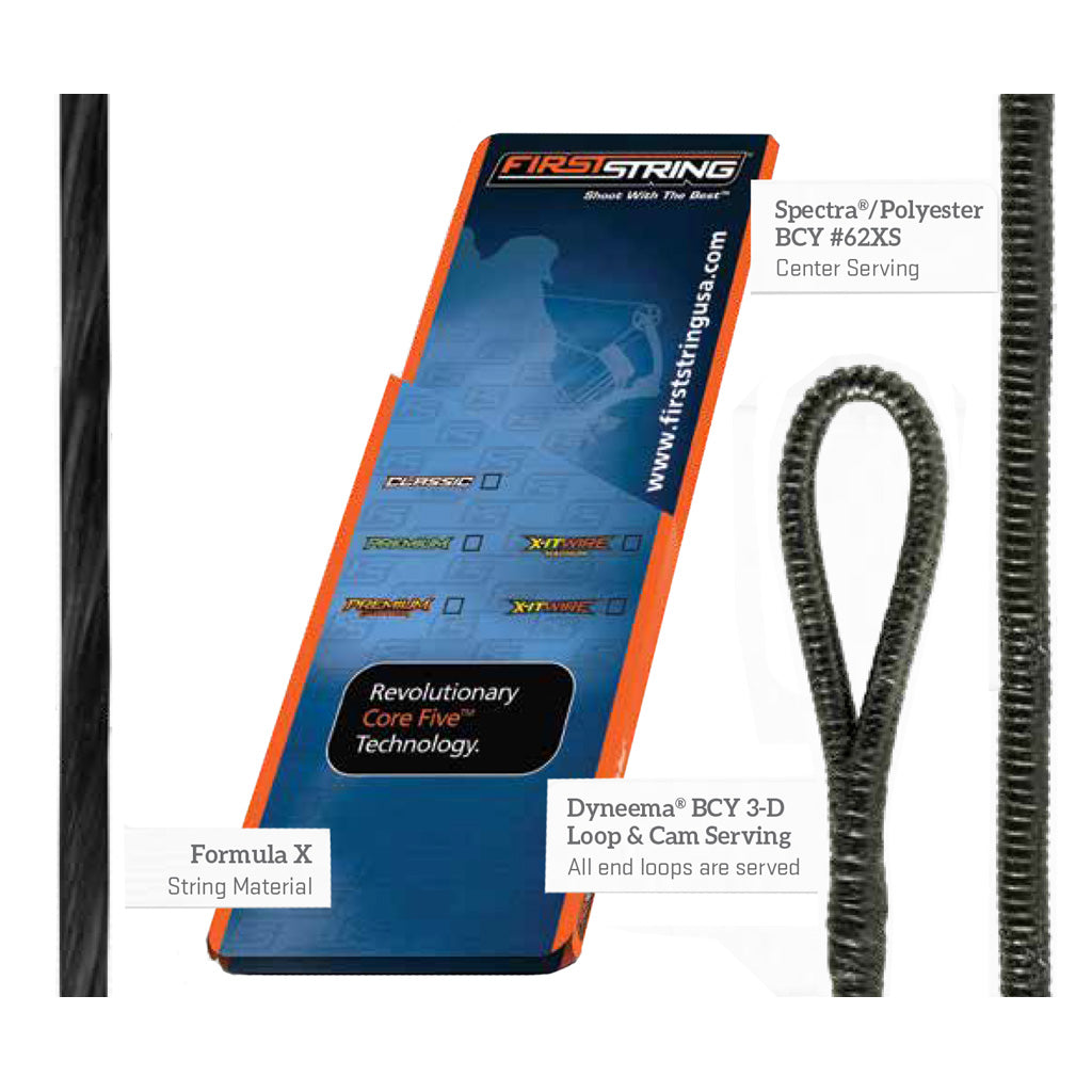 FirstString Classic String Set Black Mathews Lift 29.5