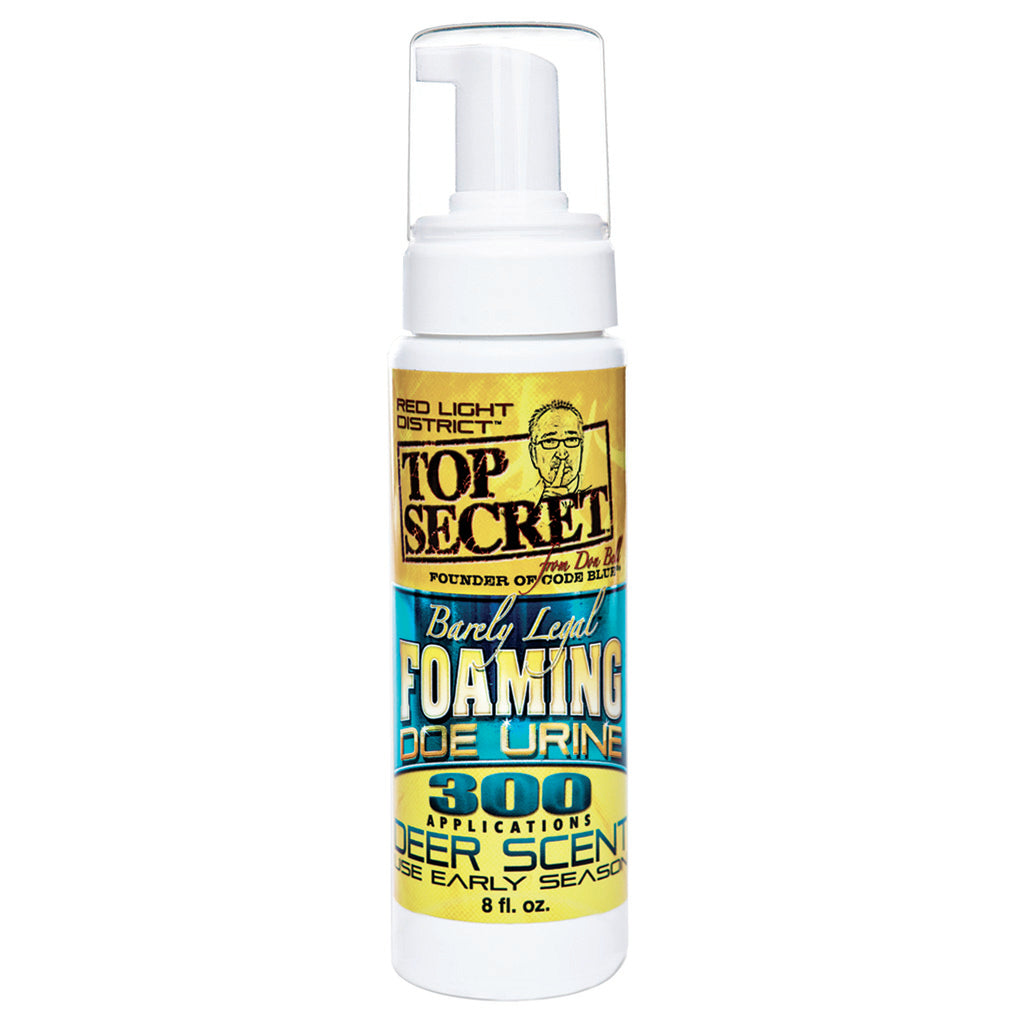 Top Secret Barely Legal Foam Deer Scent 8 oz.