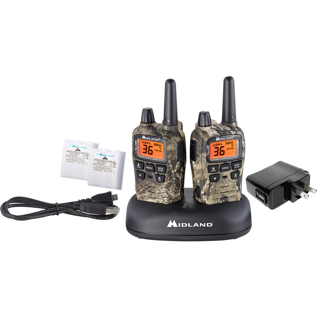 Midland X-Talker T55VP3 Two-Way Radio Mossy Oak 2 pk.