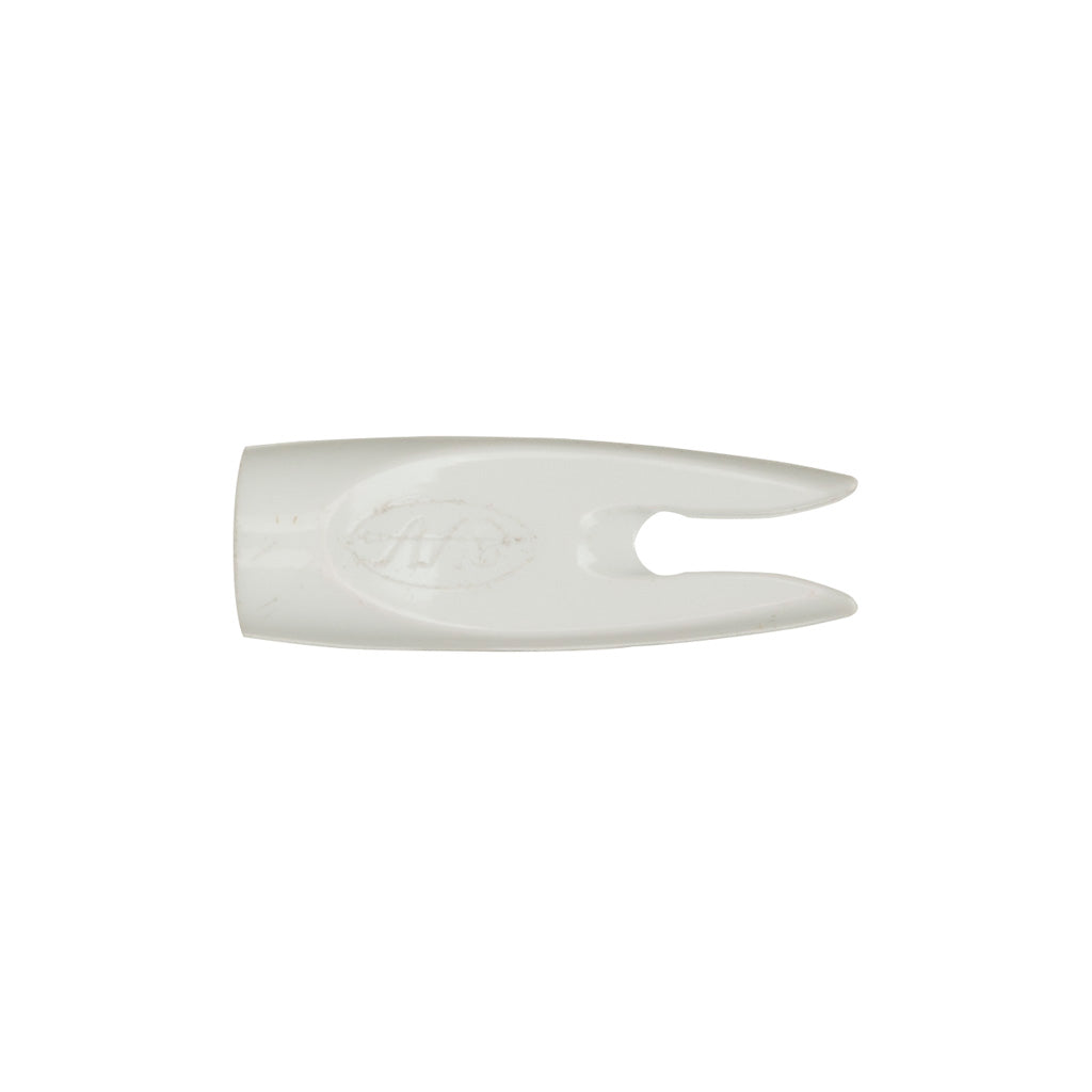 AAE Z-Nocks White 5/16 in. 100 pk.