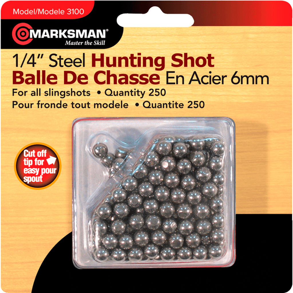 Marksman Steel Shot 1/4 in. 250 ct.