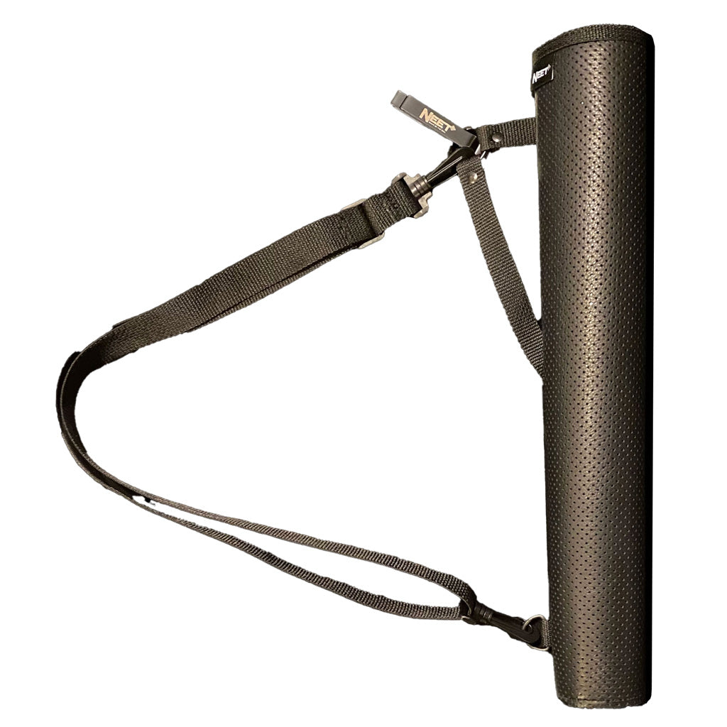 Neet N-610 Leather Tube Quiver Black