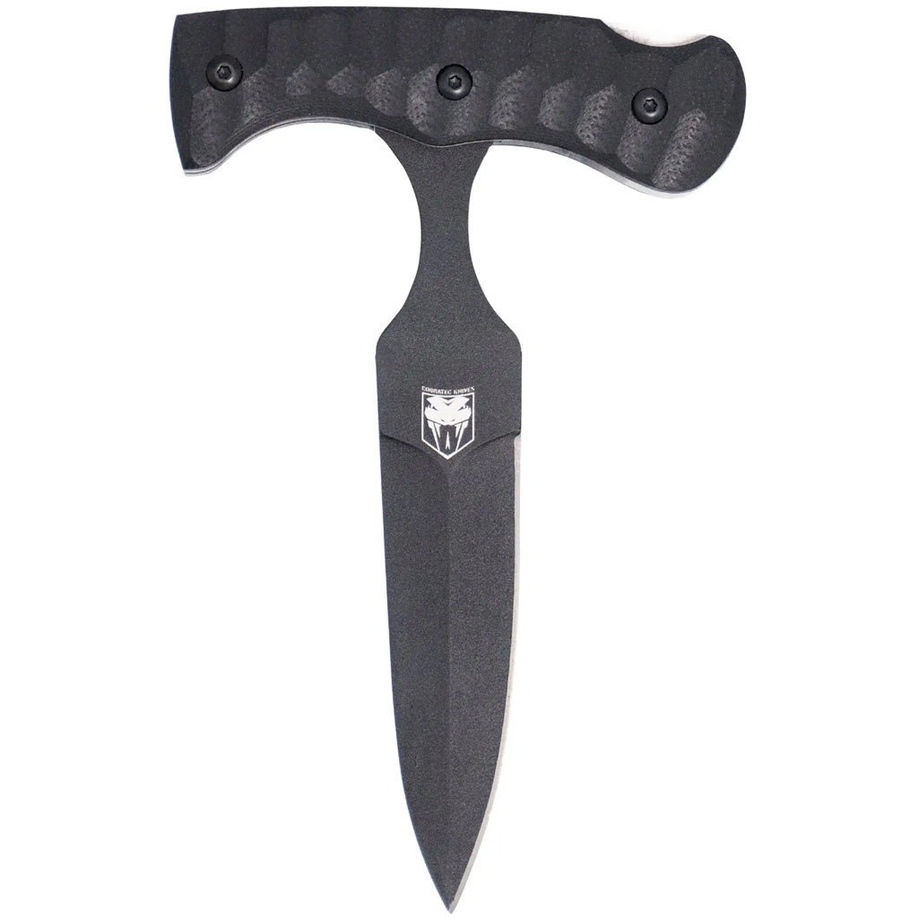 CobraTec G-10 Folding Push Dagger Folding Blade Black