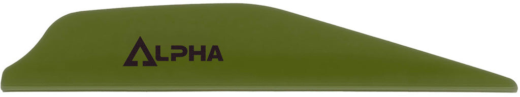 Bohning Alpha Vanes Olive Drab 100 pk.