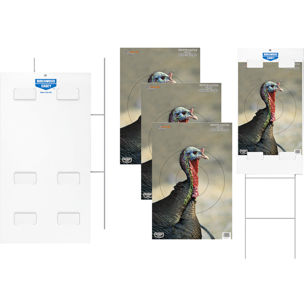 Birchwood Casey Pregame Turkey Target Kit 12x18 in. 8 pk.