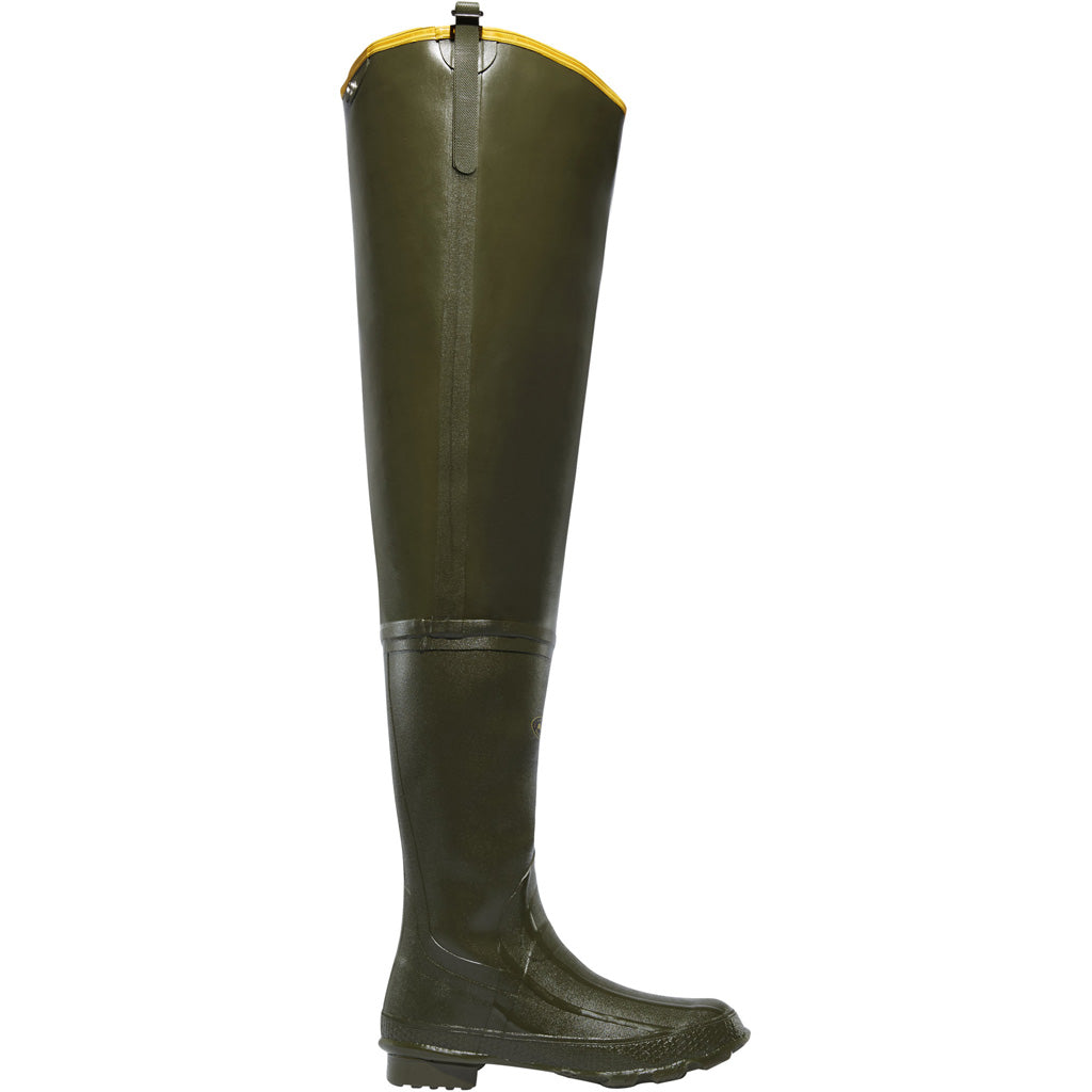 Lacrosse Grange Hip Boot 32"" OD Green Size 10