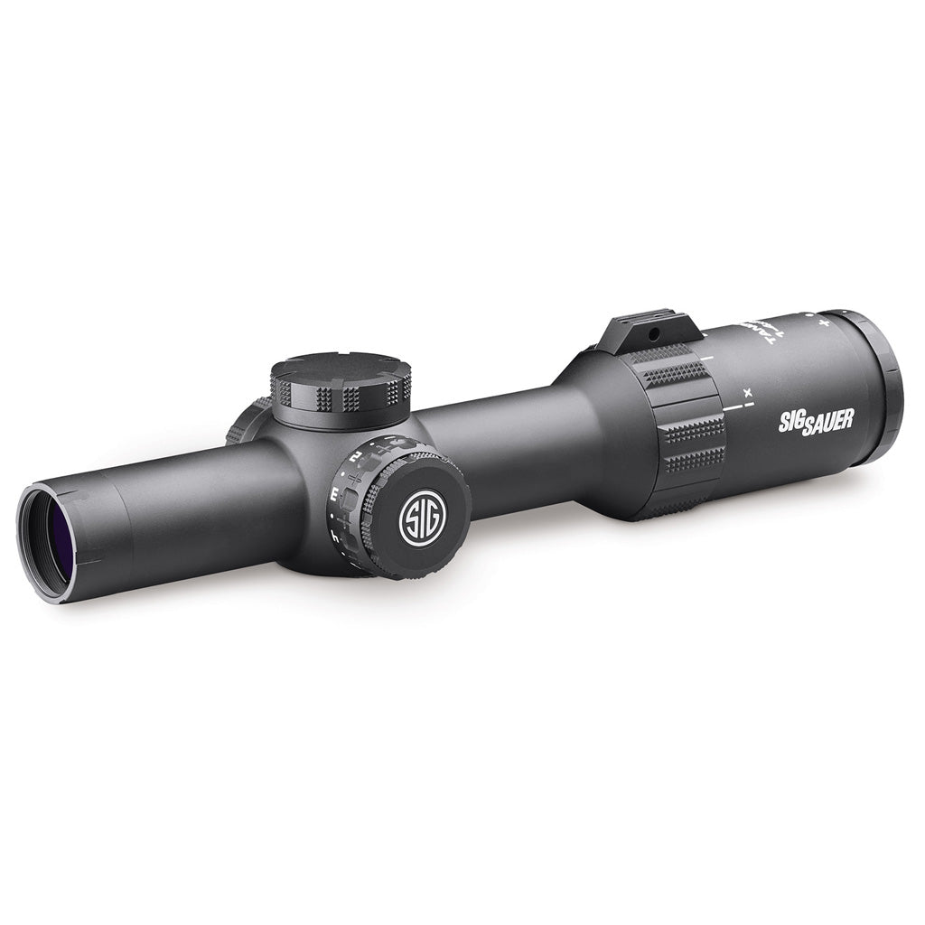 Sig Sauer Tango4 Rifle Scope 1-4x24mm .556/7.62 Horseshoe Dot Illum Reticle