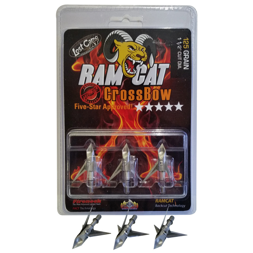 Ramcat Crossbow Broadheads 125 gr. 3 pk.