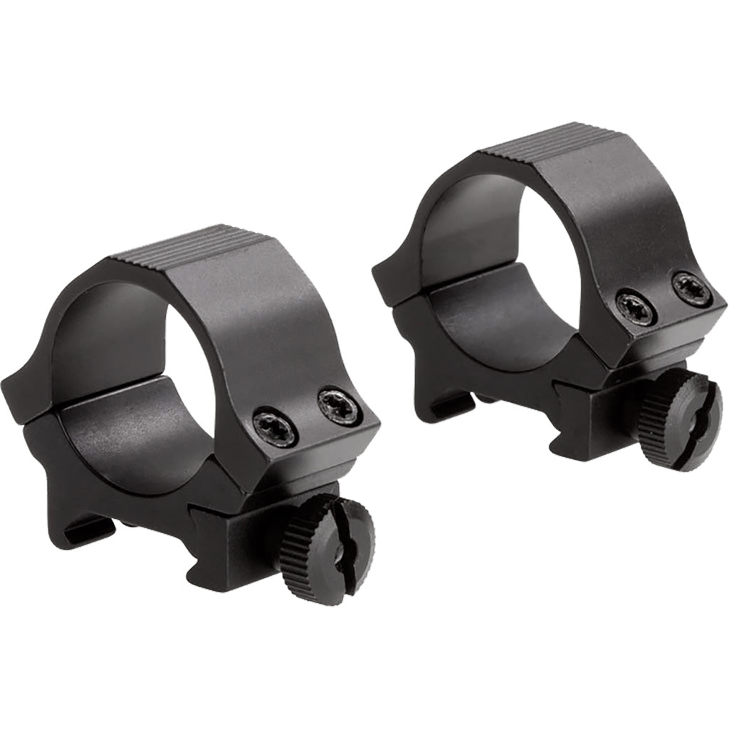 Sun Optics Standard Scope Rings Weaver Dovetail 1 in. Low Matte Black