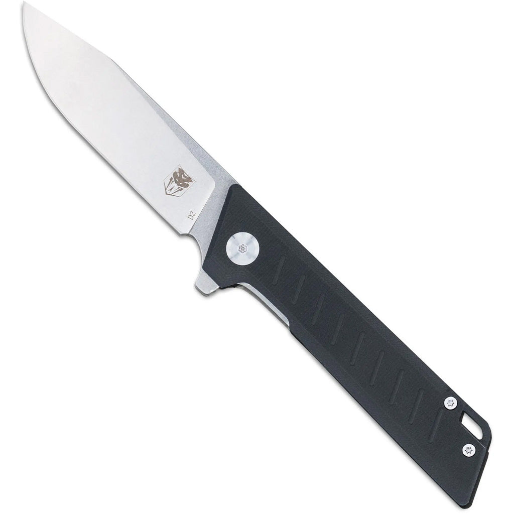 CobraTec Riptide D2 Knife Folding Blade Black