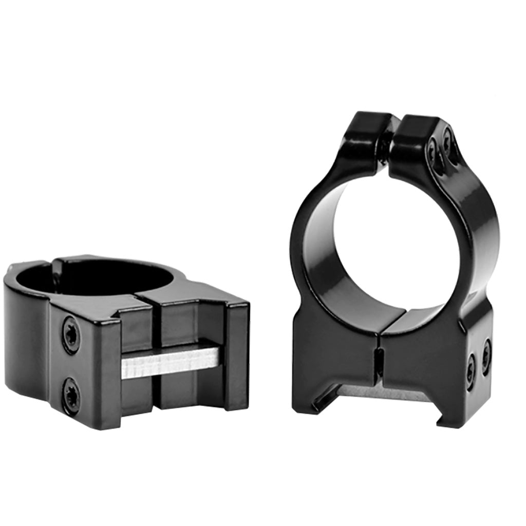 Warne Maxima Vertical PA Scope Rings Gloss Black 1 in. Medium