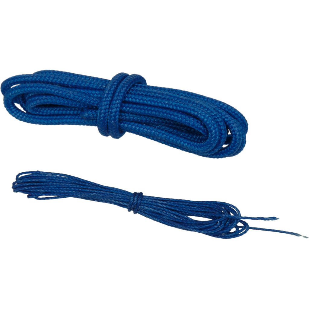 October Mountain Loop & Serving String Repair Kit Blue 3ft/6ft