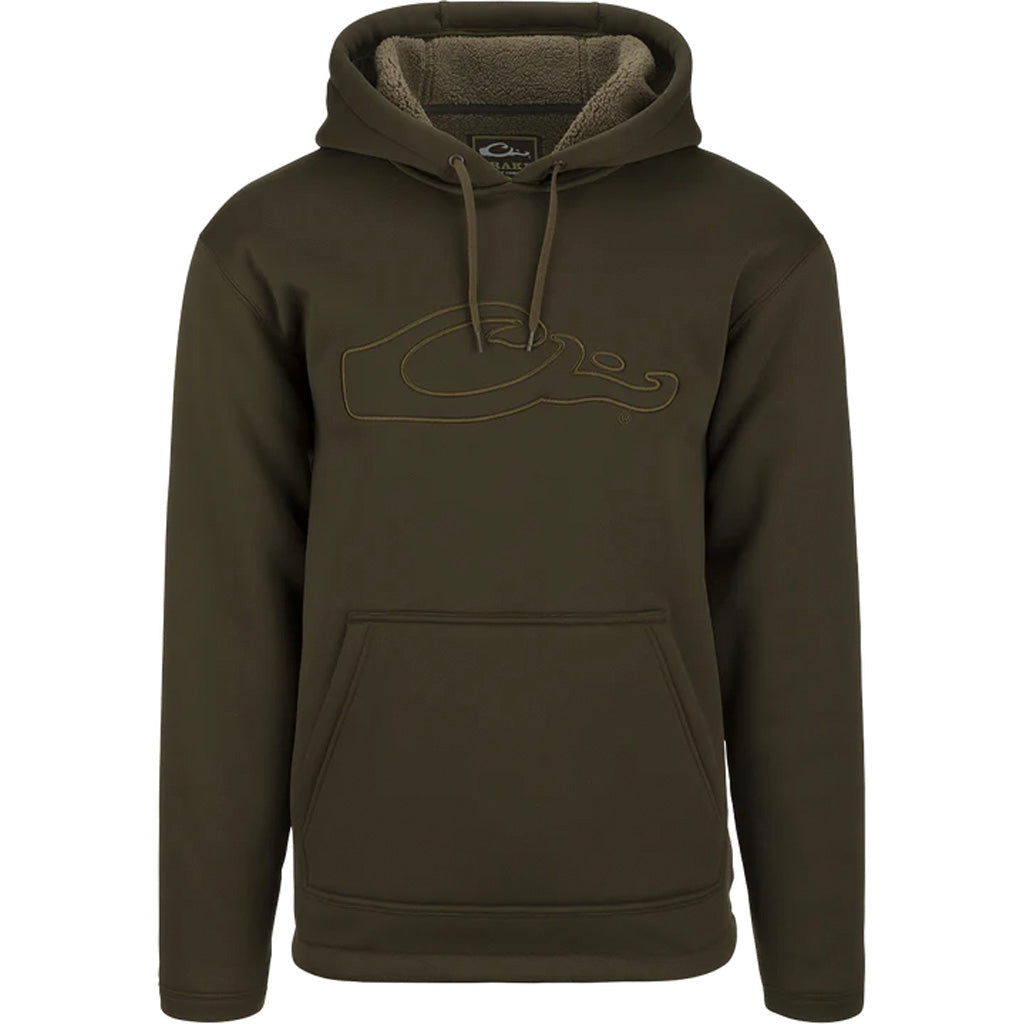 Drake Silencer Hoodie Green Timber XL