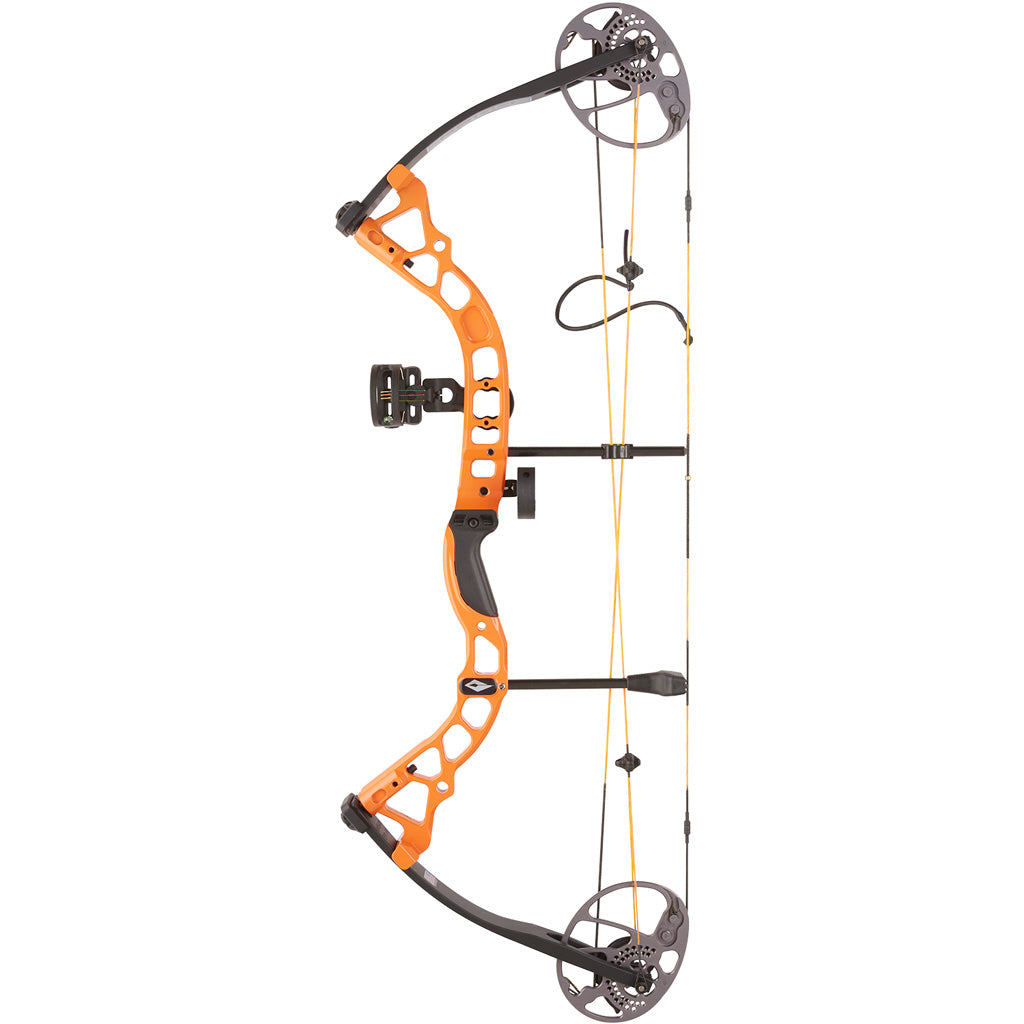 Diamond Prism Bow Package Bright Orange 18-30 in. 5-55 lbs. RH