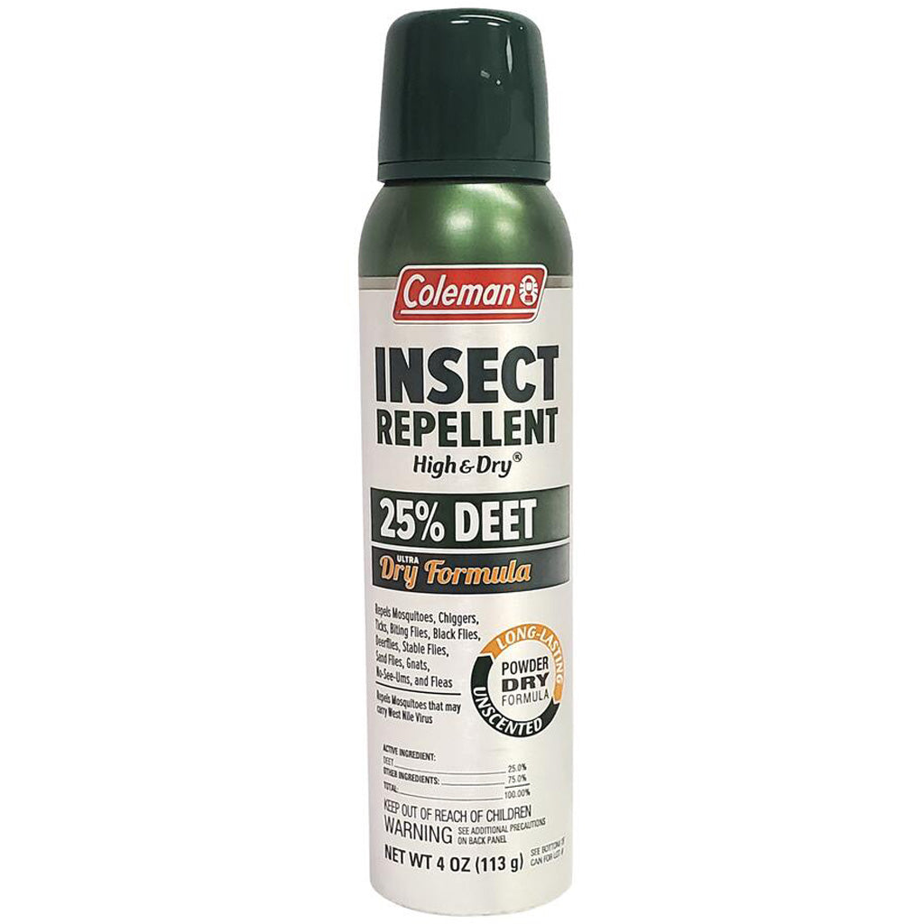 Coleman High & Dry Insect Repellent 4oz - 25% Deet