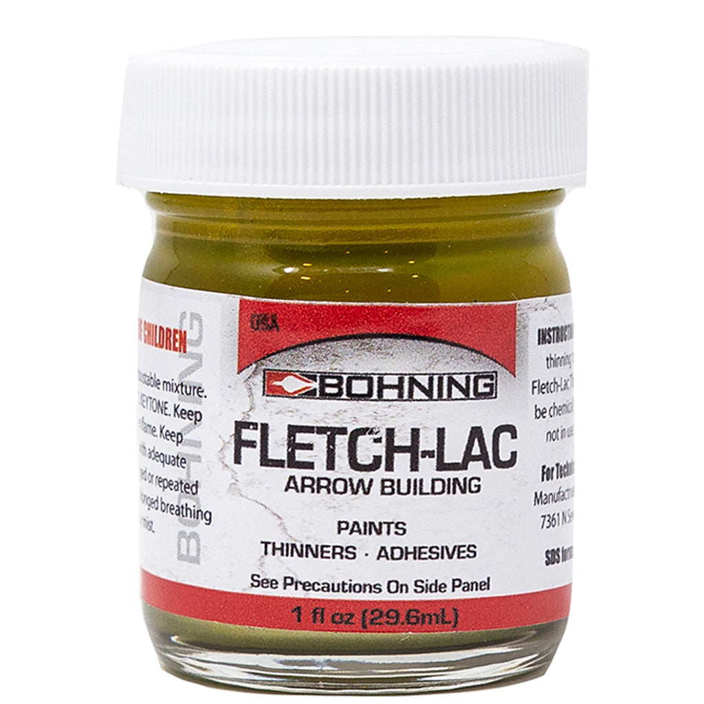 Bohning Fletch-lac Paint Gloss Orange 1 Oz.