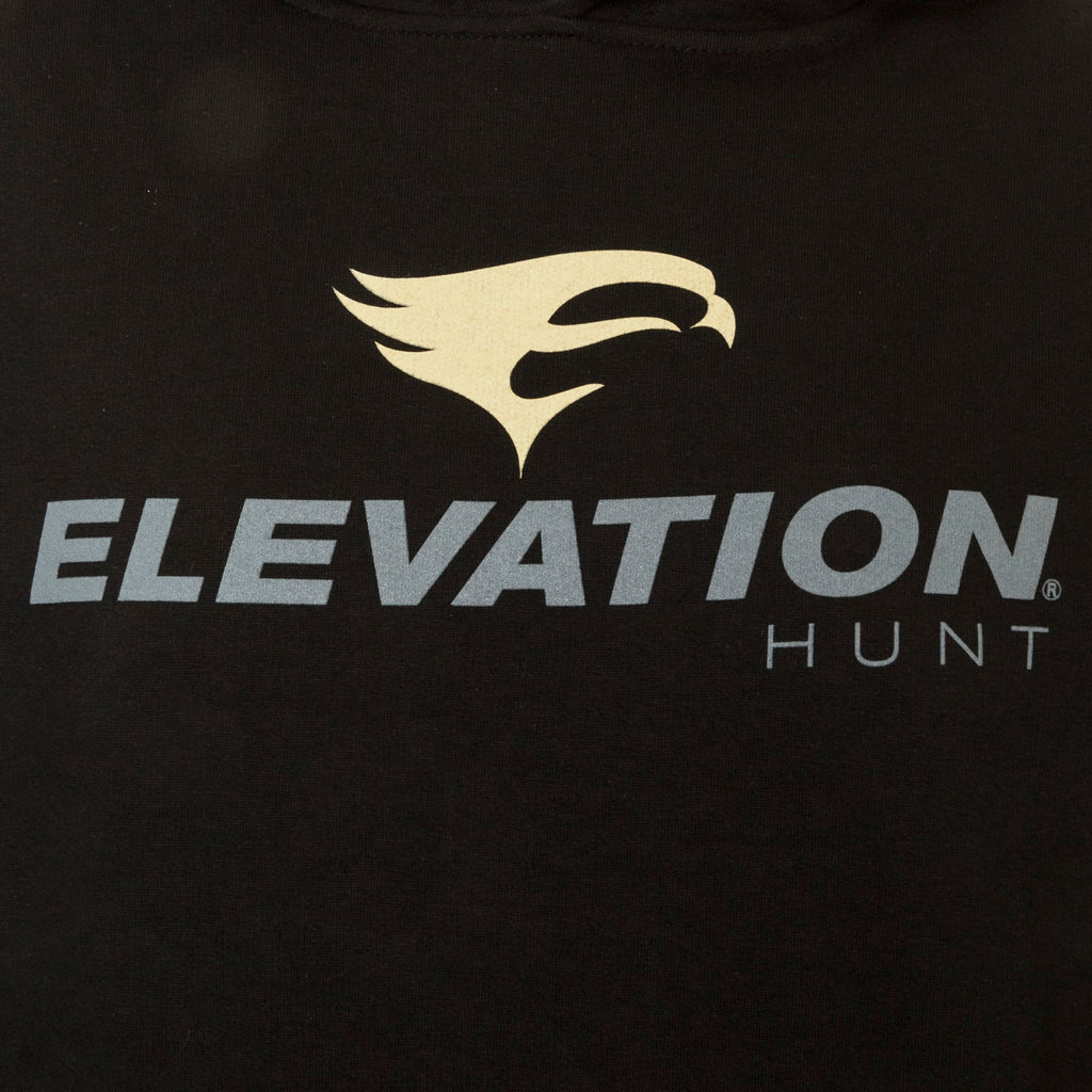 Elevation Hunt Topo Hoody Black Large