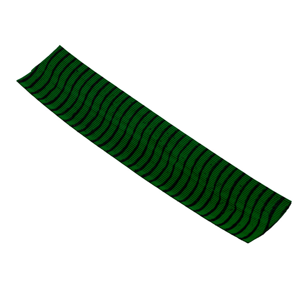 October Mountain Vibe String Silencers Green-black 2 Pk.