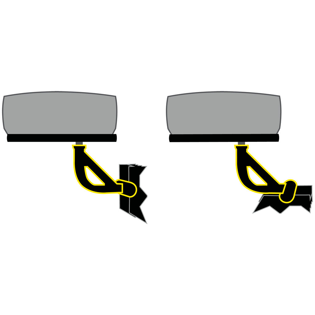 Trophy Taker Spring Steel 2 Hole Launcher Blade Wide .008