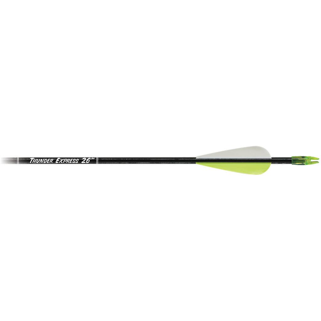 Carbon Express Thunder Express Arrows Black 26 In. 18 Pk. - Archery Warehouse