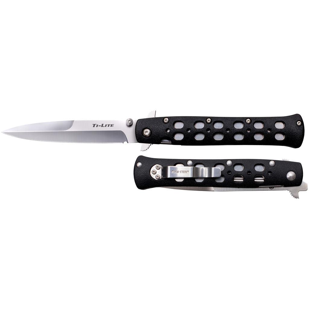 Cold Steel Ti-lite 4 In. Folding Knife Black - Archery Warehouse