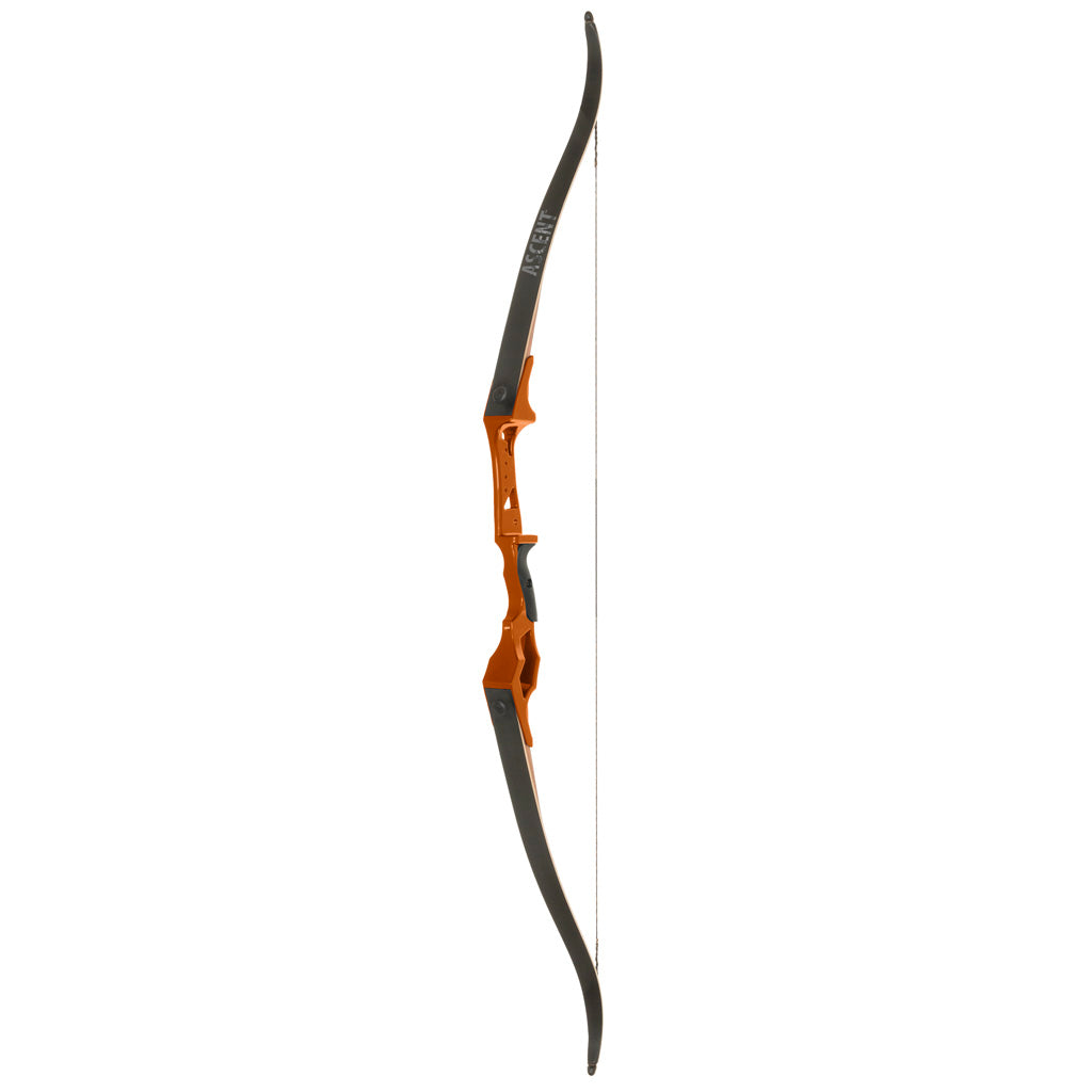 October Mountain Ascent Recurve Bow Orange 58 In. 25 Lbs. Rh