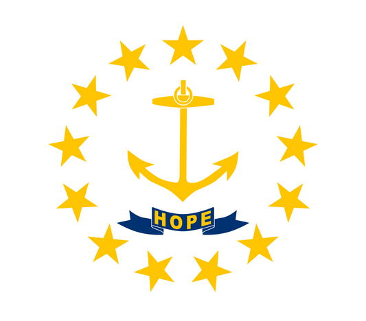 Flag of Rhode Island