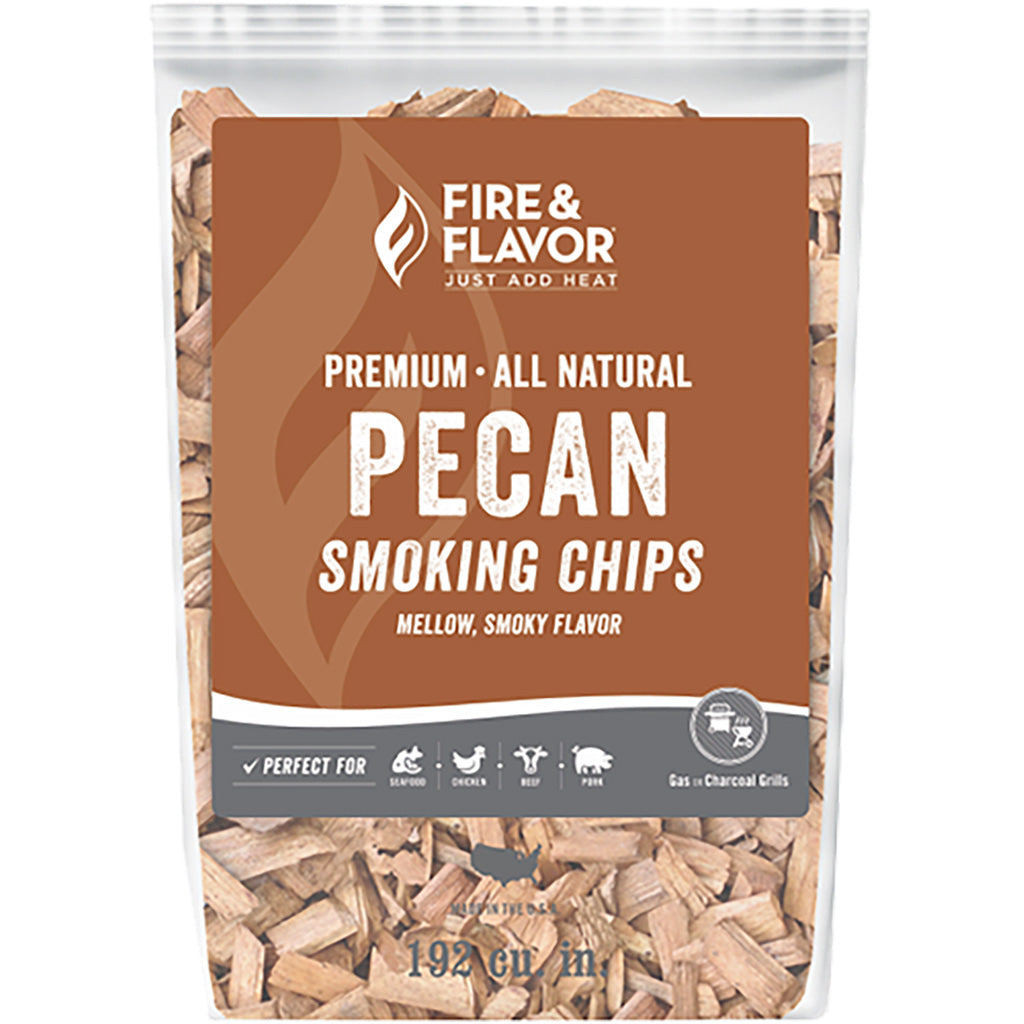 Fire and Flavor Wood Chips Pecan 2 lbs.