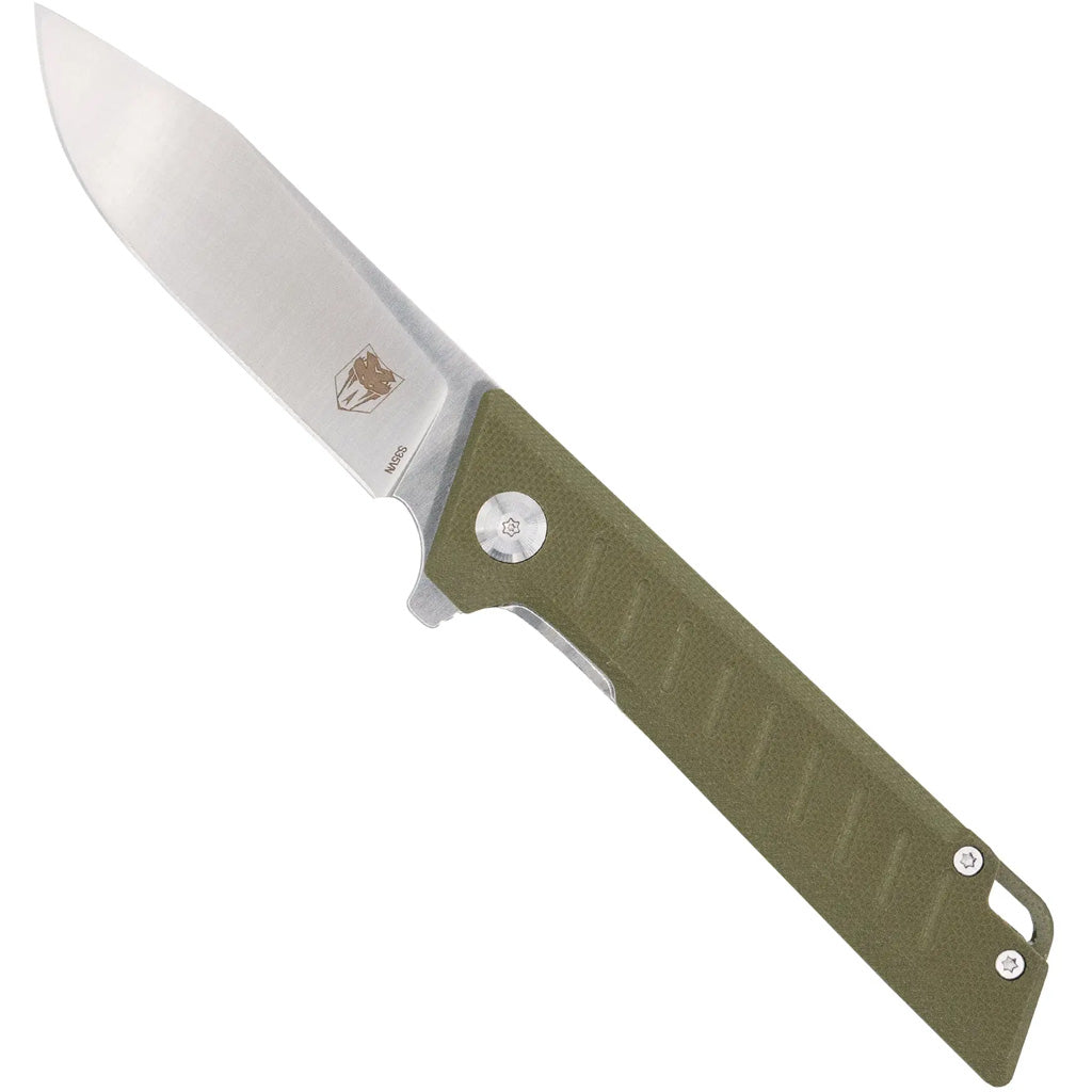 CobraTec Riptide Folder Knife Folding Blade OD Green