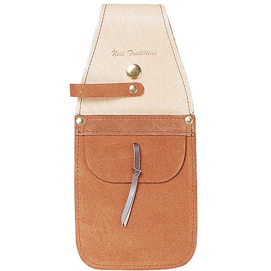 Neet T-PQ-2 Traditional Suede Pocket Quiver Brown RH/LH