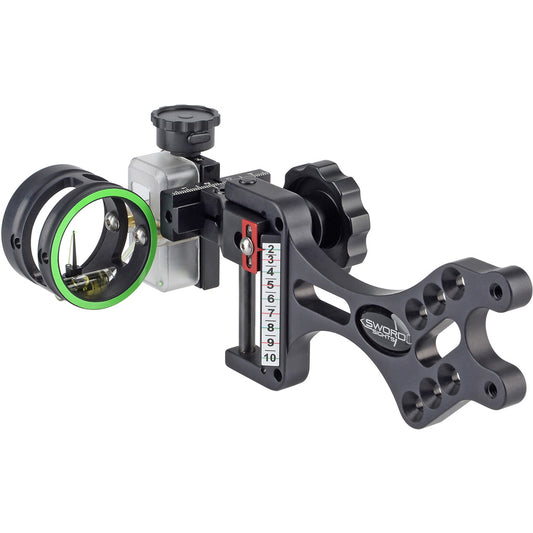 Sword Hawk Eye Sight Single Pin .019 1.5 Aperture RH