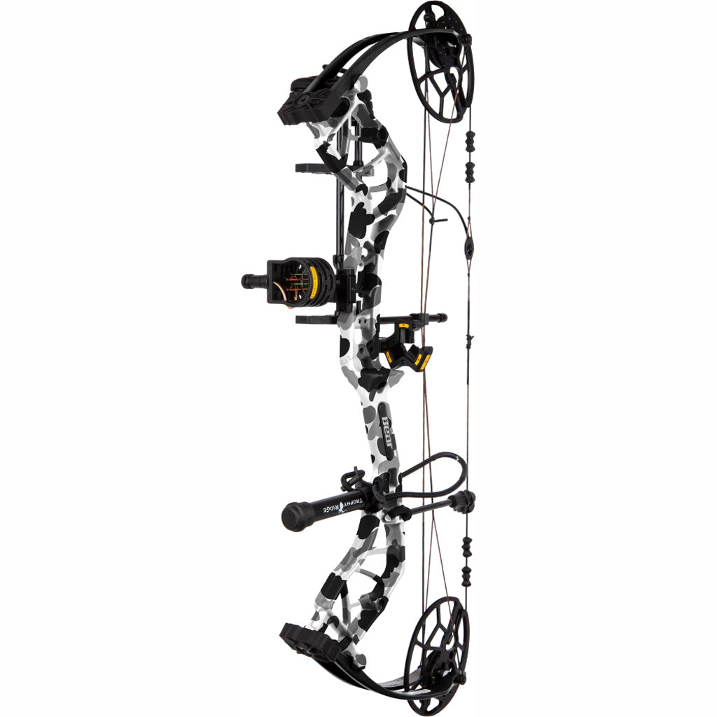 Bear Legit MAXX RTH Bow Package Fred Bear Whiteout/Black 70 lbs. RH
