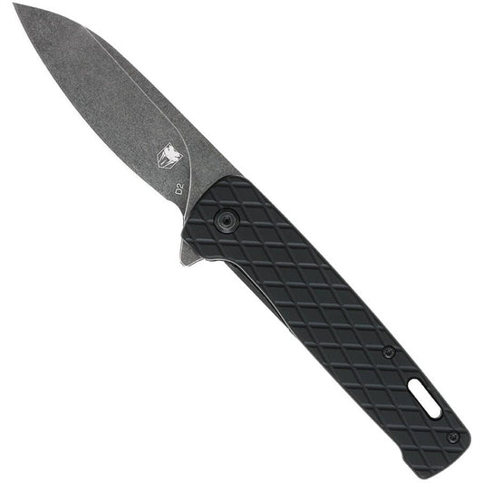 CobraTec Gator Knife Folding Blade Black