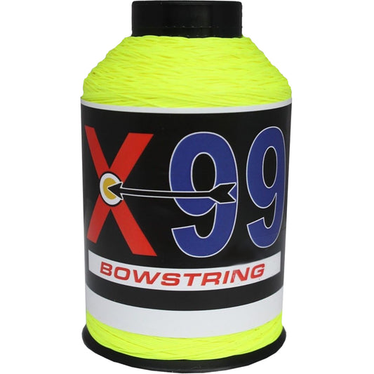 BCY X99 Bowstring Material Flo Yellow 1/4 lb.
