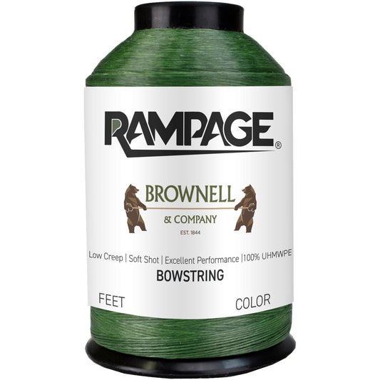 Brownell Rampage Bowstring Material Hunter Green 1/8 lb.