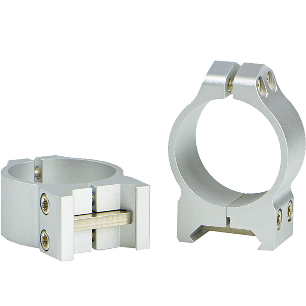 Warne Maxima Vertical PA Scope Rings Silver 1 in. Low