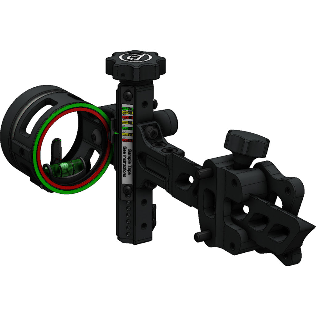 TruGlo Single Pin Range Rover Sldr Sight RH Black