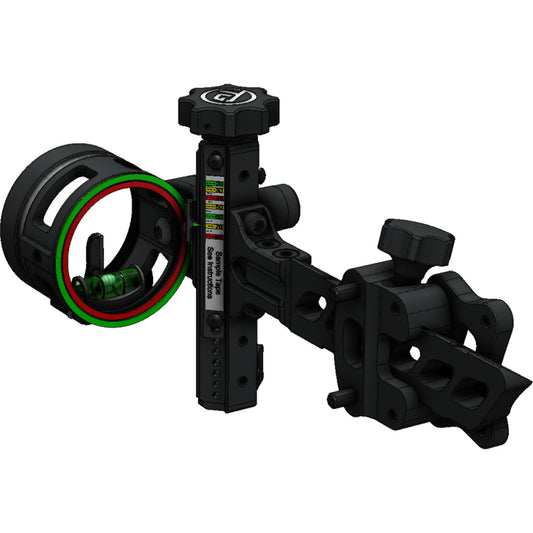 TruGlo Single Pin Range Rover Sldr Sight RH Black