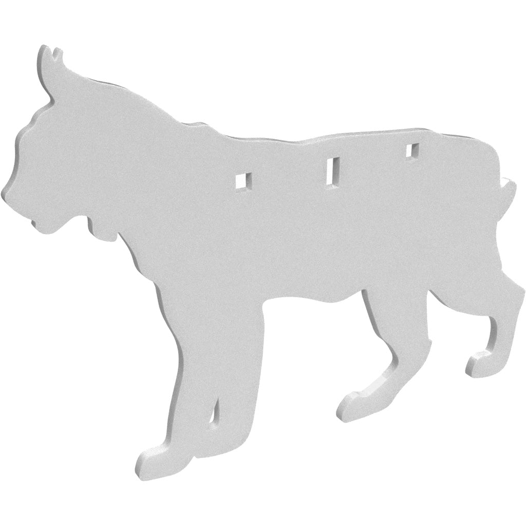 Birchwood Casey Ar500 Silhouette 1-Hole Bobcat 3/8""
