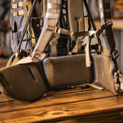 Latitude Back Straps Treestand Belt Gray