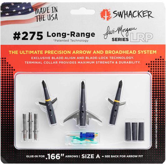 Swhacker LRP Broadhead Kit 2 blade .166 in. Size A 3 pk.