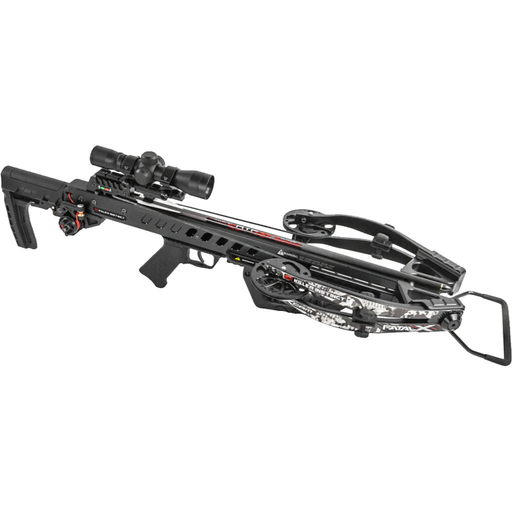 Killer Instinct Fatal-X Crossbow Package Camo with Crank