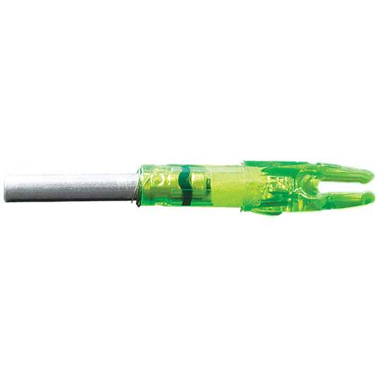 Lumenok Lighted Nocks Green Gold Tip 1 pk.